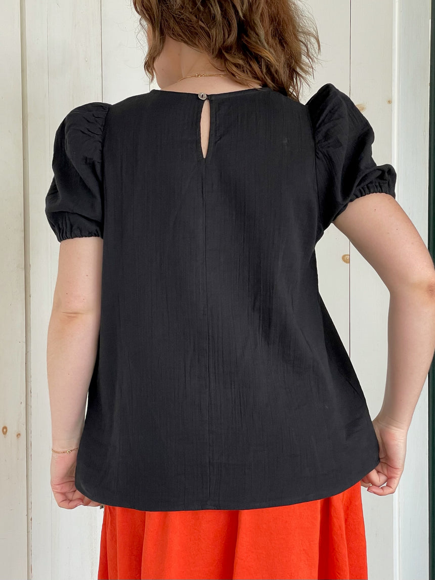 Penelope Top in Black