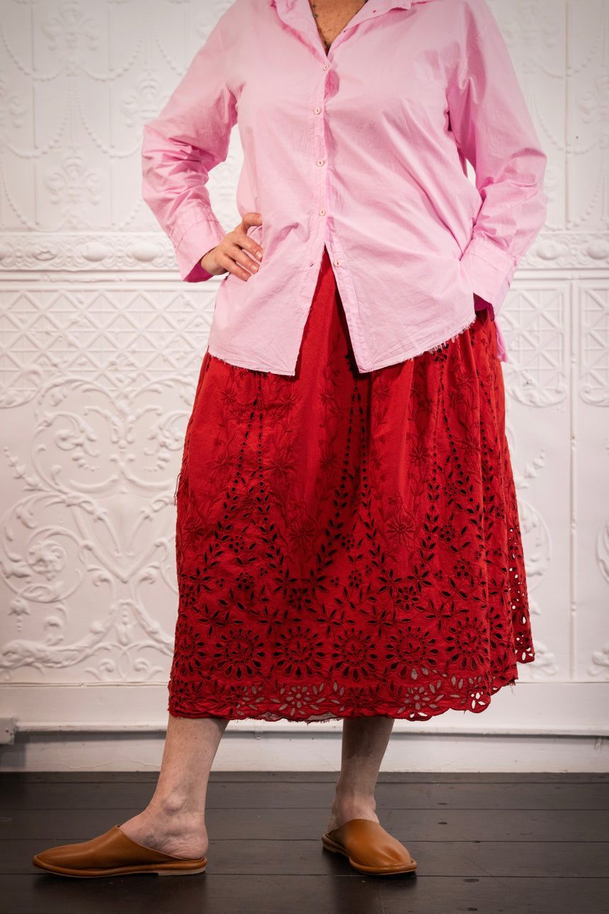 Skirt Jacopa in Vermilion